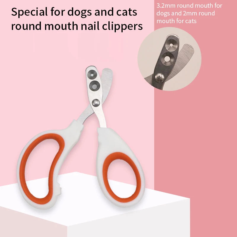 Clip & Care : coupe-griffes en acier inoxydable pour animaux de compagnie