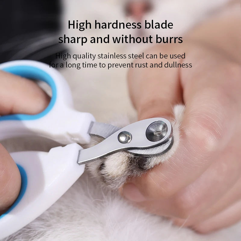 Clip & Care : coupe-griffes en acier inoxydable pour animaux de compagnie