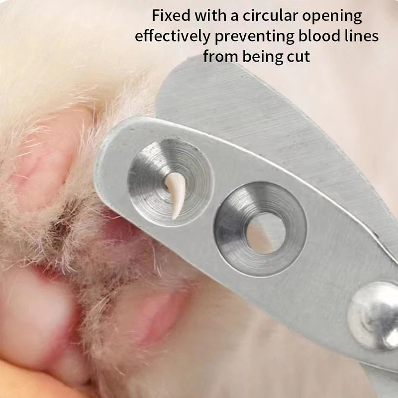 Clip & Care : coupe-griffes en acier inoxydable pour animaux de compagnie